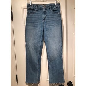 BDG high- waisted cropped kick flare jeans